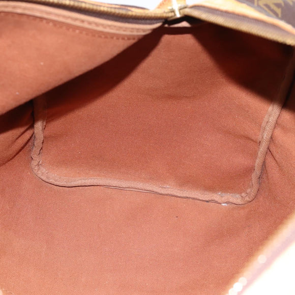 LOUIS VUITTON Monogram Sac Souple 45 Boston Bag M41624 LV Auth ka5803
