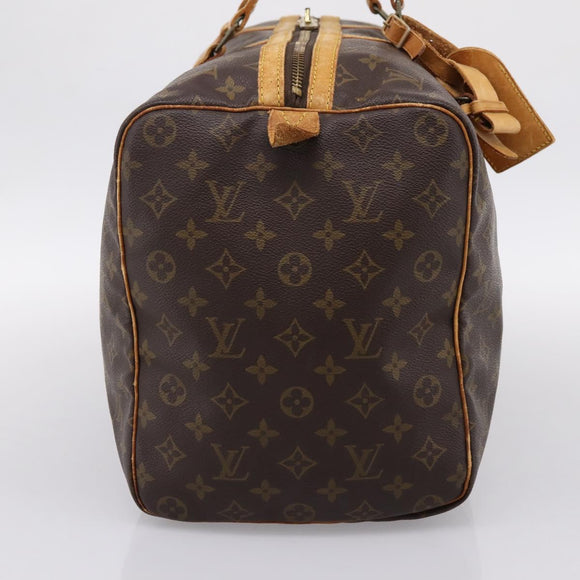 LOUIS VUITTON Monogram Sac Souple 45 Boston Bag M41624 LV Auth ka5803