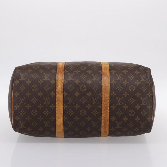 LOUIS VUITTON Monogram Sac Souple 45 Boston Bag M41624 LV Auth ka5803