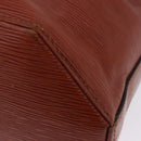LOUIS VUITTON Epi Sac Depaule GM Shoulder Bag Brown M80193 LV Auth ka5808-11
