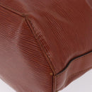 LOUIS VUITTON Epi Sac Depaule GM Shoulder Bag Brown M80193 LV Auth ka5808-13