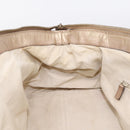 GUCCI Hand Bag Leather 2way Gold 223974 Auth ka5809-21