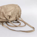 GUCCI Hand Bag Leather 2way Gold 223974 Auth ka5809-9