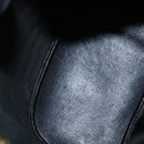 GUCCI Bamboo Body Bag Leather Black Gold 003 2113 0036 Auth ka581-17