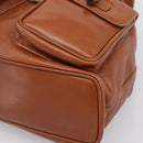 GUCCI Bamboo Backpack Leather Brown Gold 003 2058 0016 Auth ka5812-16