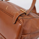 GUCCI Bamboo Backpack Leather Brown Gold 003 2058 0016 Auth ka5812-18