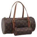 LOUIS VUITTON Monogram Papillon 30 Hand Bag M51365 LV Auth ka5815A-1