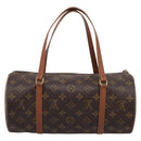 LOUIS VUITTON Monogram Papillon 30 Hand Bag M51365 LV Auth ka5815A-2
