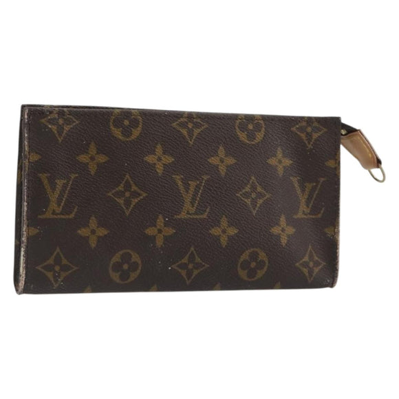 LOUIS VUITTON Monogram Bucket GM Accessory Pouch LV Auth ka5818