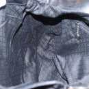 GUCCI Bamboo Shoulder Bag Canvas Black Silver 001 1014 1577 5 Auth ka582-18