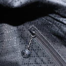 GUCCI Bamboo Shoulder Bag Canvas Black Silver 001 1014 1577 5 Auth ka582-19