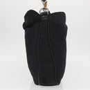 GUCCI Bamboo Shoulder Bag Canvas Black Silver 001 1014 1577 5 Auth ka582-4