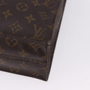 LOUIS VUITTON Monogram Sac Plat Hand Bag M51140 LV Auth ka5821-15