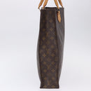 LOUIS VUITTON Monogram Sac Plat Hand Bag M51140 LV Auth ka5821-4