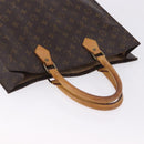 LOUIS VUITTON Monogram Sac Plat Hand Bag M51140 LV Auth ka5821-6