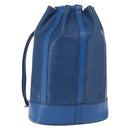 LOUIS VUITTON Epi Randonnee GM Shoulder Bag Blue M43085 LV Auth ka5822-1