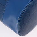 LOUIS VUITTON Epi Randonnee GM Shoulder Bag Blue M43085 LV Auth ka5822-15