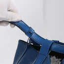 LOUIS VUITTON Epi Randonnee GM Shoulder Bag Blue M43085 LV Auth ka5822-10