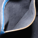 LOUIS VUITTON Epi Randonnee GM Shoulder Bag Blue M43085 LV Auth ka5822-23
