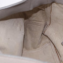 Miu Miu Hand Bag Leather 2way Beige Gold Auth ka5824A-23