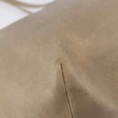 LOEWE Tote Bag Leather Gold Auth ka5825-14