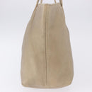 LOEWE Tote Bag Leather Gold Auth ka5825-4