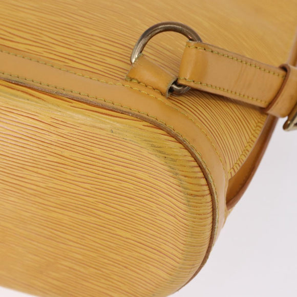 LOUIS VUITTON Epi Gobelins Backpack Yellow M52299 LV Auth ka5826