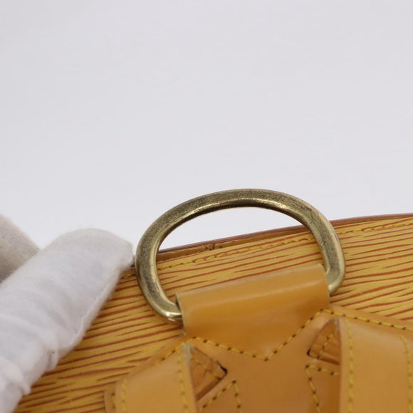 LOUIS VUITTON Epi Gobelins Backpack Yellow M52299 LV Auth ka5826