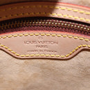 LOUIS VUITTON Nomad leather Bucket PM Shoulder Bag Beige M85001 LV Auth ka5828V-18