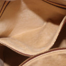 LOUIS VUITTON Nomad leather Bucket PM Shoulder Bag Beige M85001 LV Auth ka5828V-24