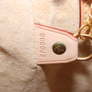 LOUIS VUITTON Nomad leather Bucket PM Shoulder Bag Beige M85001 LV Auth ka5828V-12