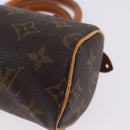 LOUIS VUITTON Monogram Mini Speedy Hand Bag M41534 LV Auth ka5830-14