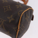 LOUIS VUITTON Monogram Mini Speedy Hand Bag M41534 LV Auth ka5830-16