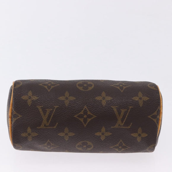 LOUIS VUITTON Monogram Mini Speedy Hand Bag M41534 LV Auth ka5830