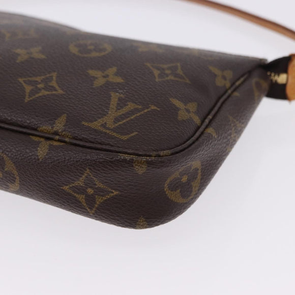 LOUIS VUITTON Monogram Pochette Accessoires Pouch M51980 LV Auth ka5831