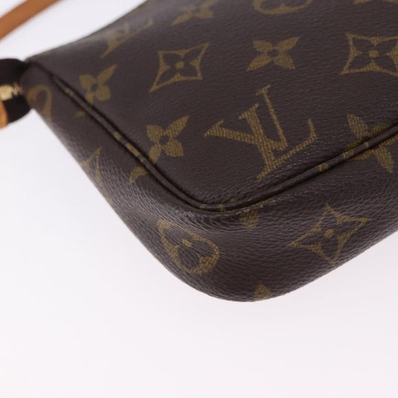 LOUIS VUITTON Monogram Pochette Accessoires Pouch M51980 LV Auth ka5831