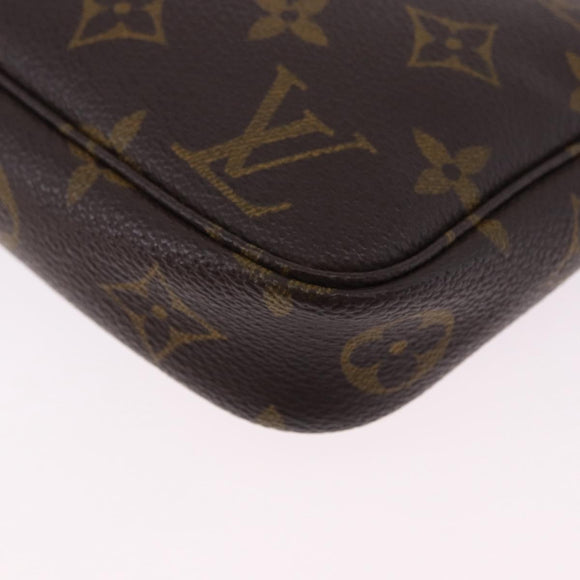 LOUIS VUITTON Monogram Pochette Accessoires Pouch M51980 LV Auth ka5831