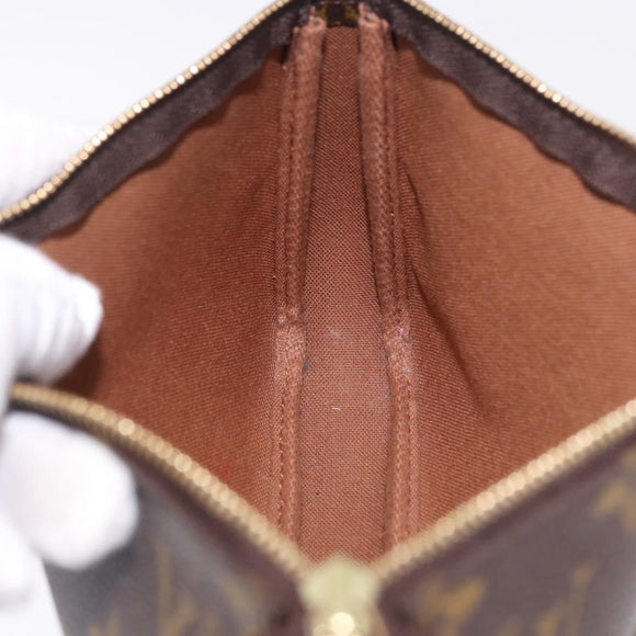 LOUIS VUITTON Monogram Pochette Accessoires Pouch M51980 LV Auth ka5831