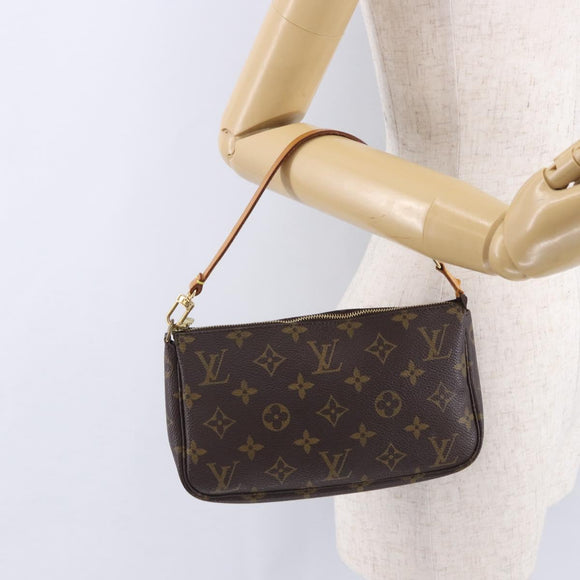 LOUIS VUITTON Monogram Pochette Accessoires Pouch M51980 LV Auth ka5831