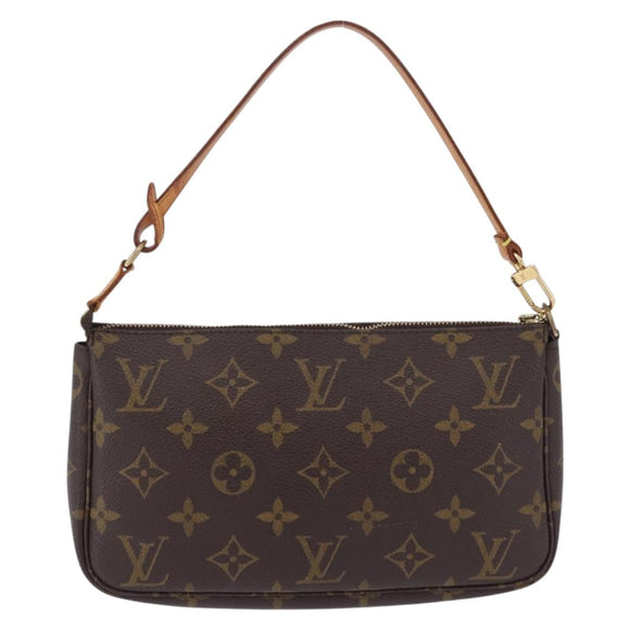 LOUIS VUITTON Monogram Pochette Accessoires Pouch M51980 LV Auth ka5831