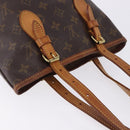 LOUIS VUITTON Monogram Bucket PM Shoulder Bag M42238 LV Auth ka5834-6