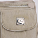 Christian Dior Trotter Canvas Waist bag Nylon White Silver Auth ka5837A-16