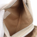 Christian Dior Trotter Canvas Waist bag Nylon White Silver Auth ka5837A-19