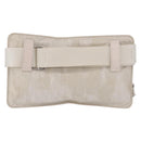 Christian Dior Trotter Canvas Waist bag Nylon White Silver Auth ka5837A-3