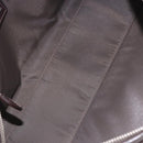 Christian Dior Trotter Canvas Romantic Hand Bag PVC Brown Silver Auth ka5838V-17