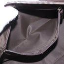 Christian Dior Trotter Canvas Romantic Hand Bag PVC Brown Silver Auth ka5838V-21