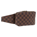 LOUIS VUITTON Damier Ebene Geronimos Shoulder Bag N51994 LV Auth ka5840-1