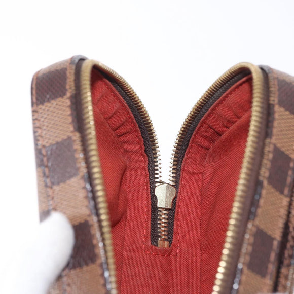 LOUIS VUITTON Damier Ebene Geronimos Shoulder Bag N51994 LV Auth ka5840