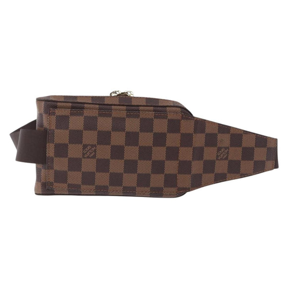 LOUIS VUITTON Damier Ebene Geronimos Shoulder Bag N51994 LV Auth ka5840