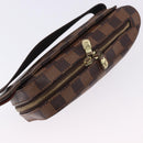 LOUIS VUITTON Damier Ebene Geronimos Shoulder Bag N51994 LV Auth ka5840-6